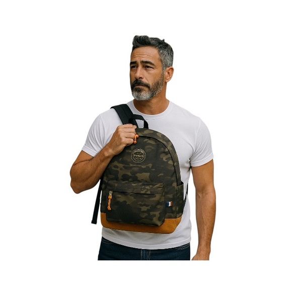 U.S. Polo Assn. 18” Water-Resistant Camo Backpack - Picture 9 of 9